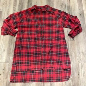 ASOS Design Womens Flannel Dress Size 2